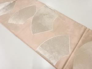 アンティーク　地紙模様織出し袋帯（材料）